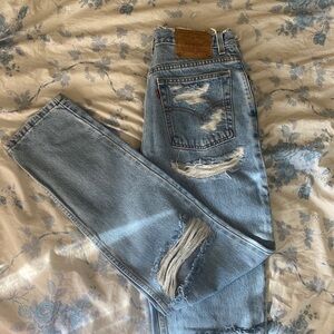 Denim heaven Co jeans LEVI 512